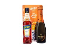Aperol Bitter 11 % 0,7 l+ Cinzano ToSpritz 0,75 l 11,5% Pack