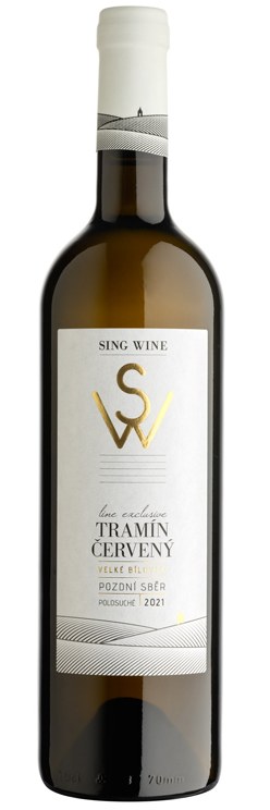 Víno Tramín červený 2021 PS polosuché č. š. 18-21 z.c.5,9g alk.13%