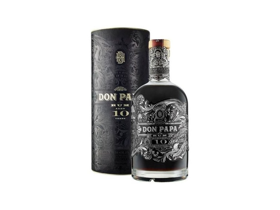 Rum Don Papa 10 Y.O. tuba 0,7 l 43% - Whisky, destiláty, likéry Rum