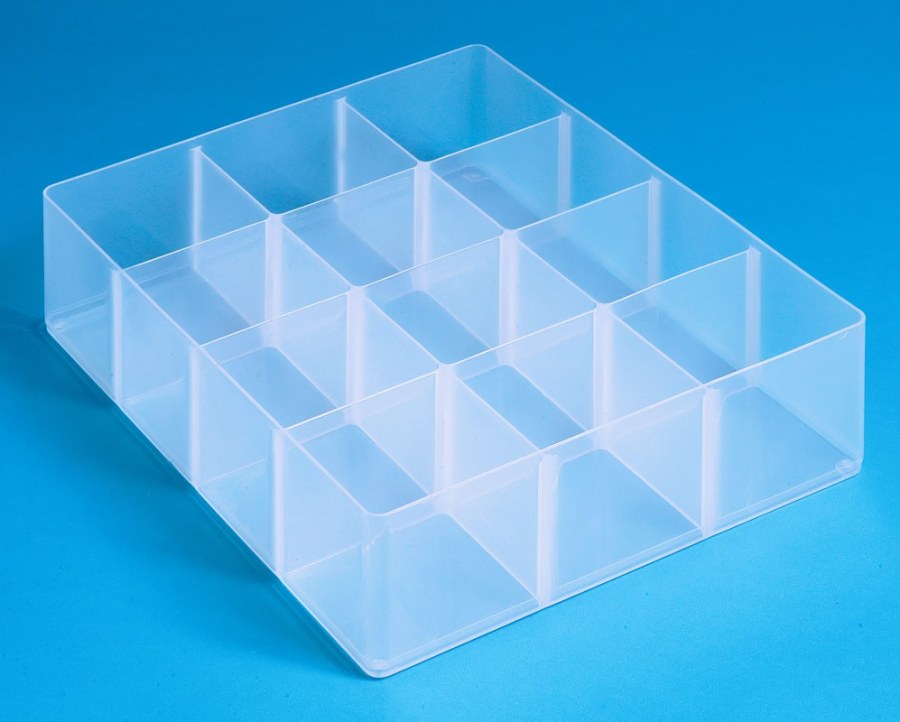 Pořadač otevřený transparentní 12 přihrádek 31 x 37,5 x 9 cm Pořadač otevřený transparentní 12 přihrádek 31 x 37,5 x 9 cm - Vybavení pro dům a domácnost Schránky, pokladny, skříňky Bedny, boxy ukládací, skříňky