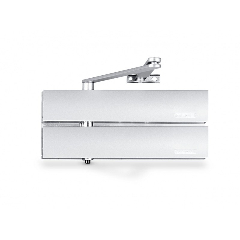 Zavírač dveří GEZE TS 4000 TANDEM, stříbrný - Zavírače, zvedací a vázací technika Zavírače dveřní Zavírač dveřní hydraulický