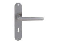 Kování interiérové FAVORIT-SO klika/klika 90 mm vložka broušená nerez BN