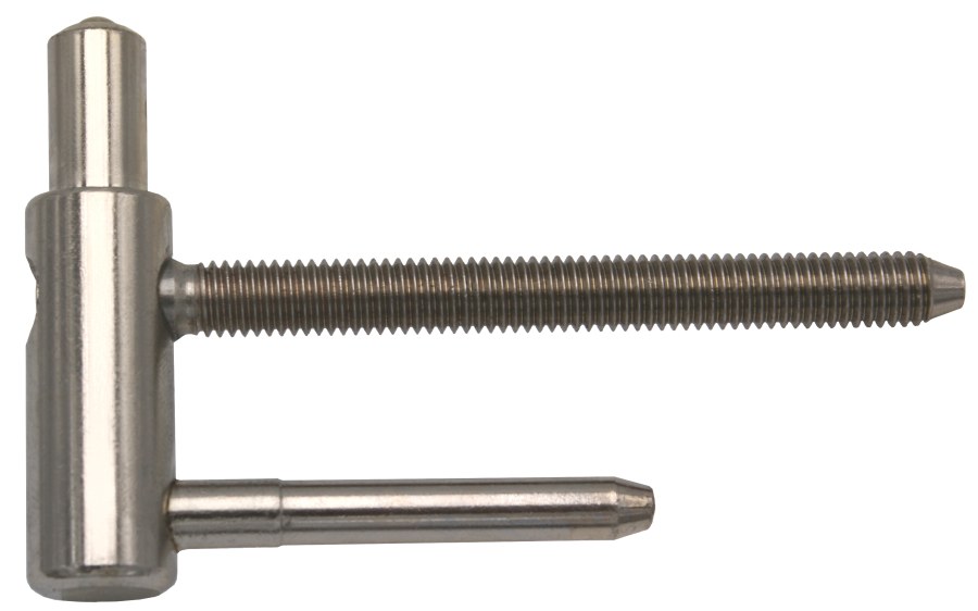 Závěs dveřní TRIO 15 SD M8 x 80 spodní díl, pravo-levý, nikl lesklý, protipožární