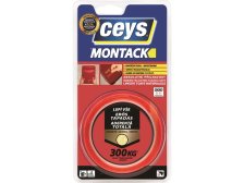 Páska lepící oboustranná montážní Ceys Montack 2,5 m x 19 mm (lepí všechno okamžitě)