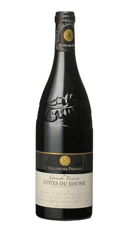 Víno Cotes du Rhone Grande Réserve 75 CL 2021 AOP suché červené, alk. 15% - Víno tiché Tiché Červené