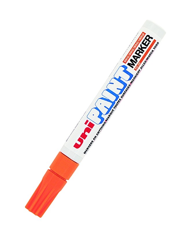 Popisovač lakový PX-20 PAINT oranžový 2,2-2,8 mm (balení 12 ks) Popisovač lakový PX-20 PAINT oranžový 2,2-2,8 mm (balení 12 ks) - Zednické nářadí, zahrada, nádoby Nářadí a pomůcky zednické Šňůry, značkovače, olovnice
