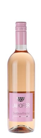 Víno Svatovavřinecké rosé - Leskoun 2021 kabinetní polosladké 0,75 l, č. š. 13721LA alk 11,0% - Víno tiché Tiché Růžové