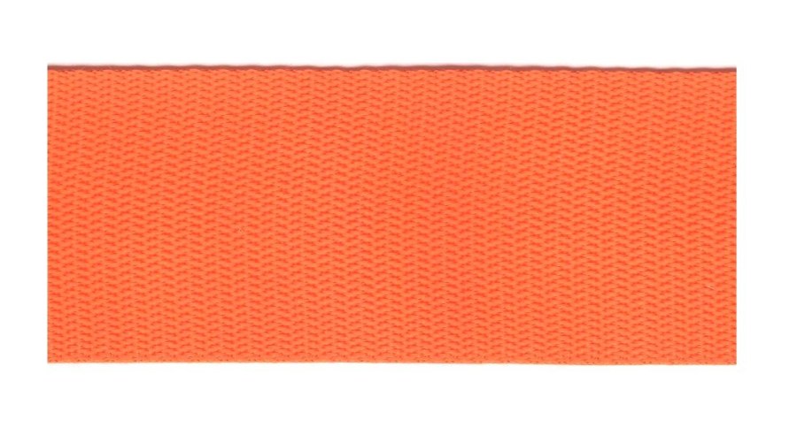 Popruh 40 mm/50 m typ 326 001, oranžový Popruh 40 mm/50 m typ 326 001, oranžový - Zavírače, zvedací a vázací technika Lana, popruhy, šňůry, motouzy