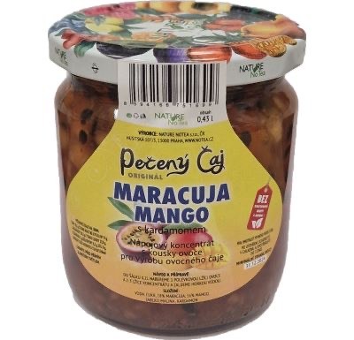 Čaj pečený nealko mango 60 ml Čaj pečený nealko mango 60 ml - Delikatesy, dárky Káva, čaj, nealkoholické nápoje