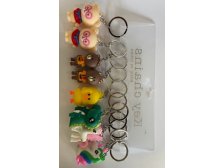 Přívěsek zvířata plastová barevná