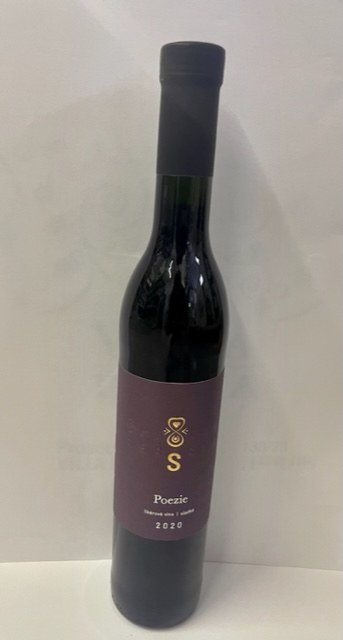 Víno Poezie Dornfelder 2020 likérové, sladké 0,5 l č.š. 30/20 alk. 20%