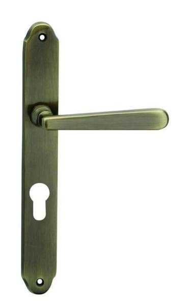 Kování interiérové ALT-WIEN klika/knoflík 72 mm vložka pravá RE bronz OFS - Kliky, okenní a dveřní kování, panty Kování dveřní Kování dveřní mezip. bronz, čni