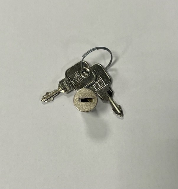Vložka pro MLM Z44/P4, 16,5 mm nikl, kód 18001-18100, 2 klíče - Vložky,zámky,klíče,frézky Zámky nábytkové, schránkové, na sklo