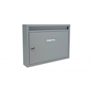Schránka poštovní DLS E-01 BASIC šedá RAL 7040 325x240x60 mm - Vybavení pro dům a domácnost Schránky, pokladny, skříňky Schránky poštovní, vhozy, přísl.