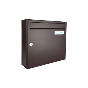 Schránka poštovní A-01 čokoládově hnědá RAL 8017 370x330x100 mm - Vybavení pro dům a domácnost Schránky, pokladny, skříňky Schránky poštovní, vhozy, přísl.