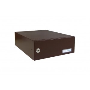 Schránka poštovní DLS B-02 BASIC čokoládově hnědá RAL 8017 300x110x385 mm - Vybavení pro dům a domácnost Schránky, pokladny, skříňky Schránky poštovní, vhozy, přísl.