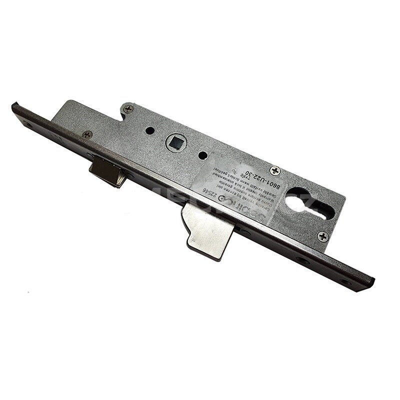 Zámek zadlabací Sobinco - Reiners 92 mm vložka, hloubka 34 mm, celkový zádlab 50 mm, délka čela 274 - Vložky,zámky,klíče,frézky Zámky zadlabací, přísl. Zámky zadlabací dveřní