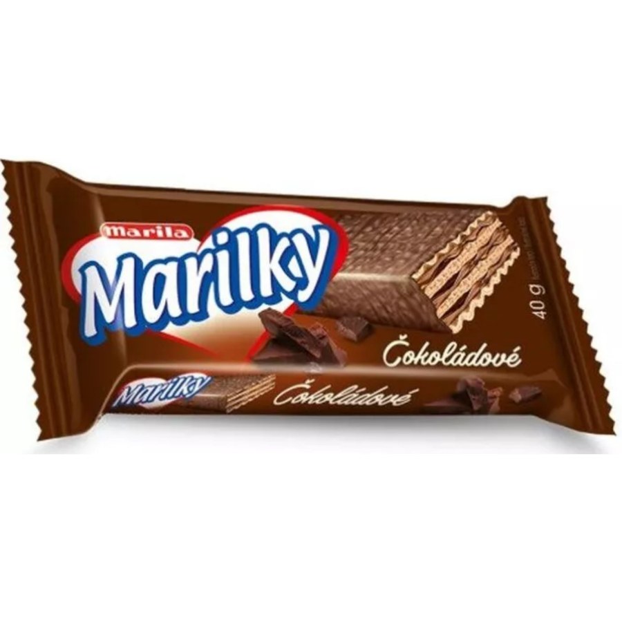 Oplatka Marilka čokoláda 40 g - Delikatesy, dárky Čokolády, bonbony, sladkosti
