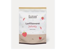 Jahody lyofilizované 40 g ŠUFAN