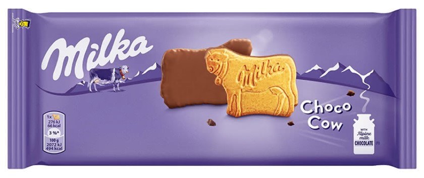 Sušenky Milka, mléčné s čokoládou 120g - Delikatesy, dárky Čokolády, bonbony, sladkosti