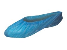 Návlek jednorázový PE na obuv modrý (100 ks)