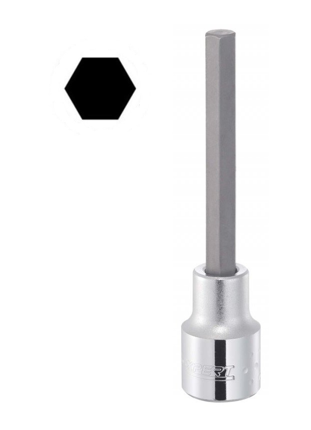 Hlavice zástrčná prodloužená imbus 4 mm 1/2" Hlavice zástrčná prodloužená imbus 4 mm 1/2" - Nářadí ruční a elektrické, měřidla Nářadí ruční Klíče, hlavice zástrčné