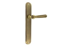 Kování interiérové GAZELLE klika/klika 72 mm klíč bronz česaný OFS