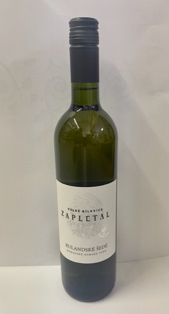 Víno Rulandské šedé 2022 MZV suché, 0,75 l č. š. 4122 alk. 12 % - Víno tiché Tiché Bílé