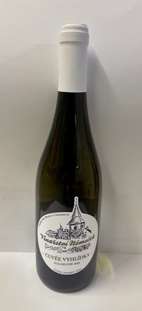 Víno Cuvée Vyhlídka 2022 ČZV polosuché č.š. 5/2023, 0,75 l, alk. 11,5%