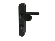 Kování bezpečnostní R.701.ZB.72.CE.TB3 klika/madlo s překrytím vložky, matná černá