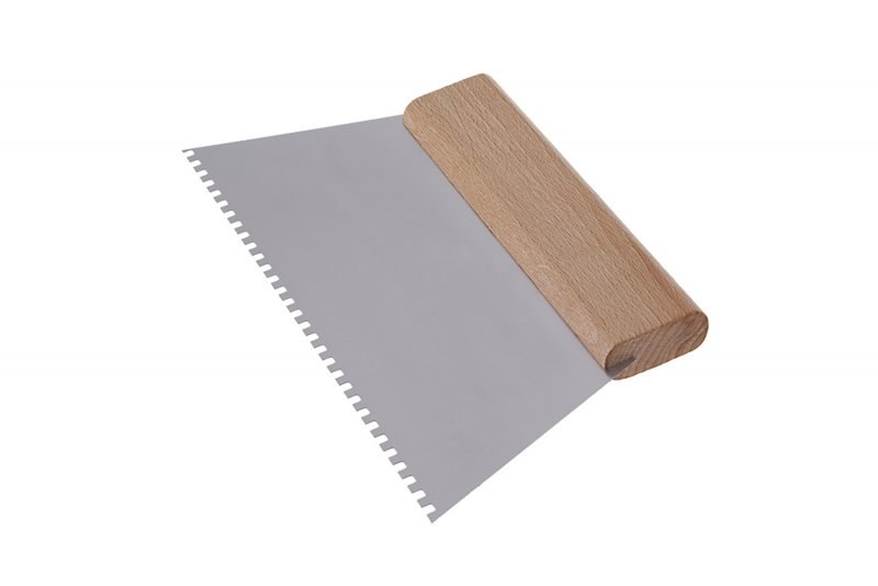 Stěrka 250 mm zub e4 - Zednické nářadí, zahrada, nádoby Nářadí a pomůcky zednické Stěrky, škrabky, spárovačky