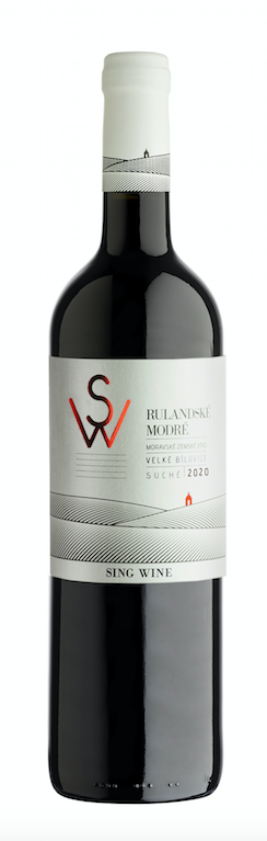 Víno Rulandské modré 2022 MZV suché, 0,75 l č. š. 42-22 alk.13% - Víno tiché Tiché Červené