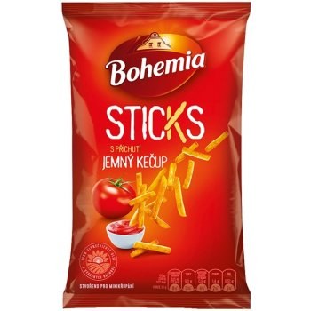 Sticks Bohemia příchuť jemný kečup 70 g - Delikatesy, dárky Delikatesy