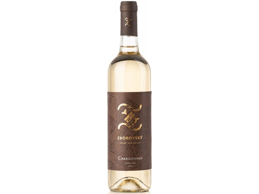 Víno Chardonnay 2022 PS suché, 0,75 l č. š.3022 alk. 12% - Víno tiché Tiché Bílé