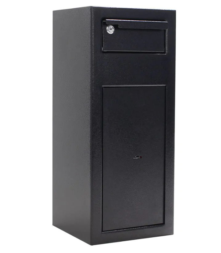 Sejf nábytkový s vhazovacím mechanismem černý, Rottner Cashmatic 1 - Vybavení pro dům a domácnost Schránky, pokladny, skříňky Pokladny, trezory