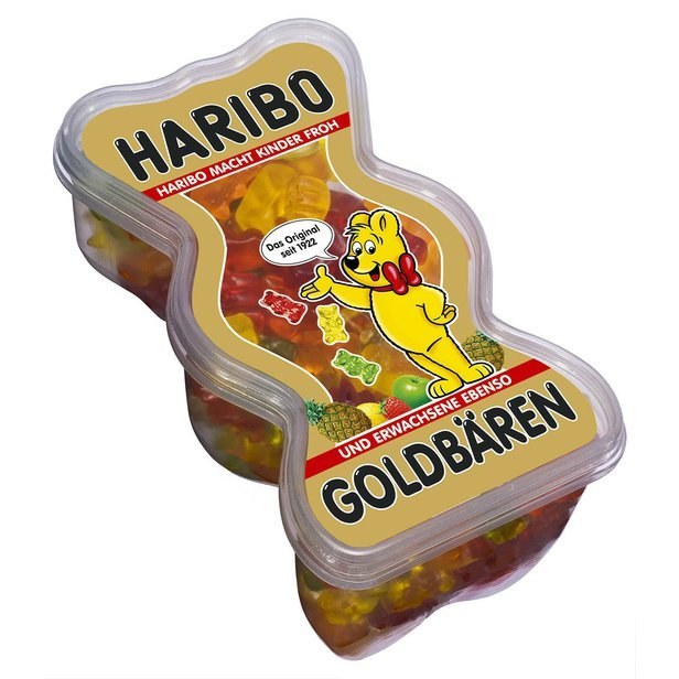 Haribo - želé bonbóny v dóze ve tvaru medvídka 450 g