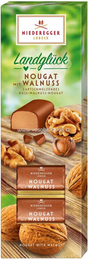 Pralinky čokoládové plněné nugátem s vlašskými ořechy 100 g