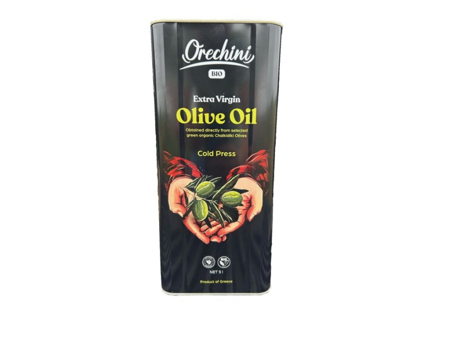 Olej BIO Extra panenský olivový 5 l plech - Delikatesy, dárky Ostatní
