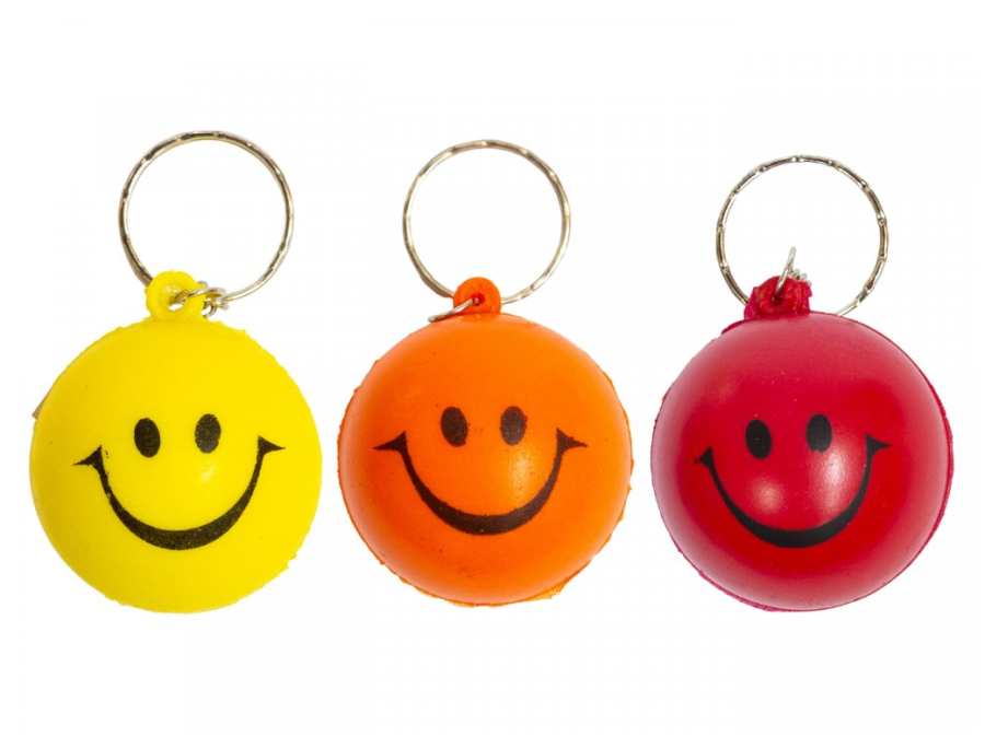 Přívěsek Smile koule měkká Přívěsek Smile koule měkká - Vybavení pro dům a domácnost Přívěsky, klíčenky, rozlišovače