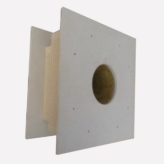 Prostup kouřovodu pr. 180 mm, pro stěny do 15 cm GKK-150-180 - Brusivo, vrtáky, závitořezy, kartáče Závitořezy Závitová očka