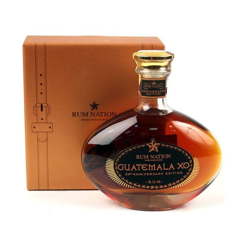 Rum Nation Guatemala XO 20th Anniversary Edition 0,7 l alk. 40% dárkové balení - Whisky, destiláty, likéry Rum