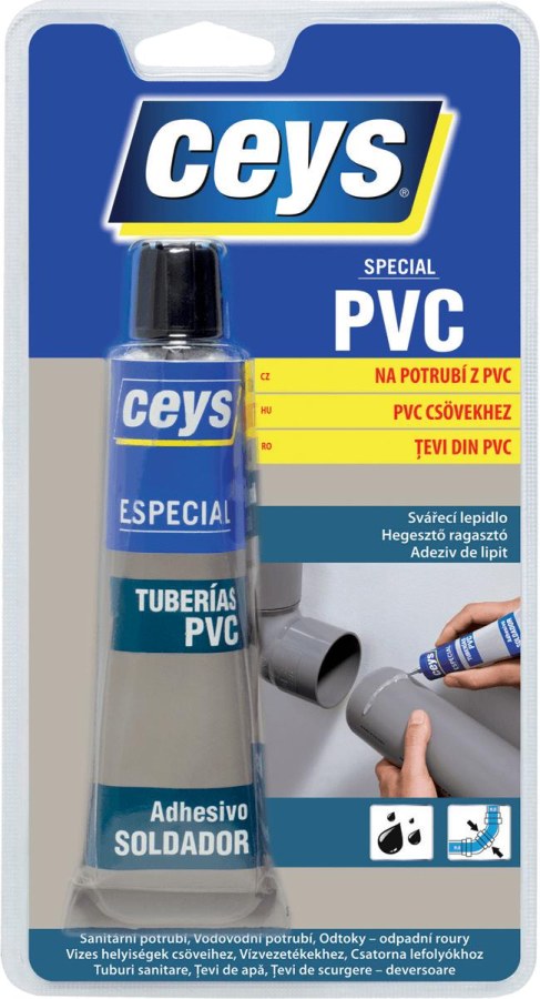 Lepidlo Ceys SPECIAL PVC, na potrubí z PVC 70 ml - Vybavení pro dům a domácnost Mazadla, spreje, lepidla
