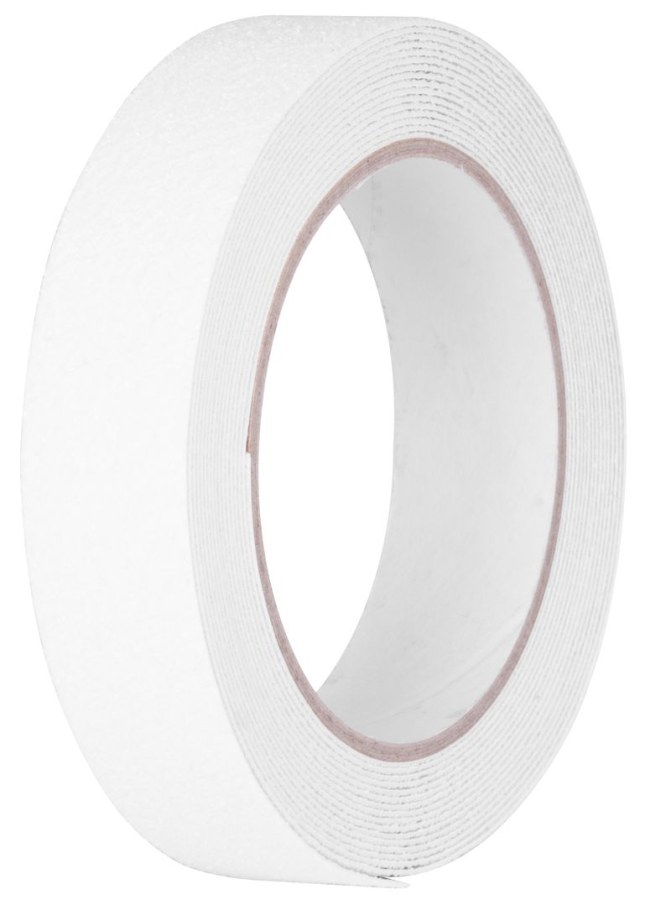 Páska lepící, protiskluzová, extra odolná 25 mm x 5 m, bílá Strend Pro