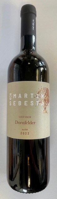 Víno Dornfelder 2022 PS suché, 0,75 l č. š. 11/22 alk. 12% - Víno tiché Tiché Červené