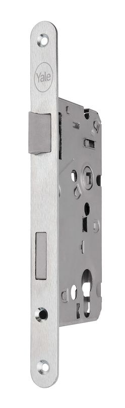 Zámek zadlabací YALE 190/140/20 L obyčejný klíč 72/80 backset 55 mm čelo 20 mm - Vložky,zámky,klíče,frézky Zámky zadlabací, přísl. Zámky zadlabací dveřní