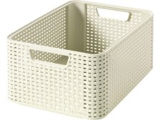 Box úložný Curver RATTAN Style2 M krémový