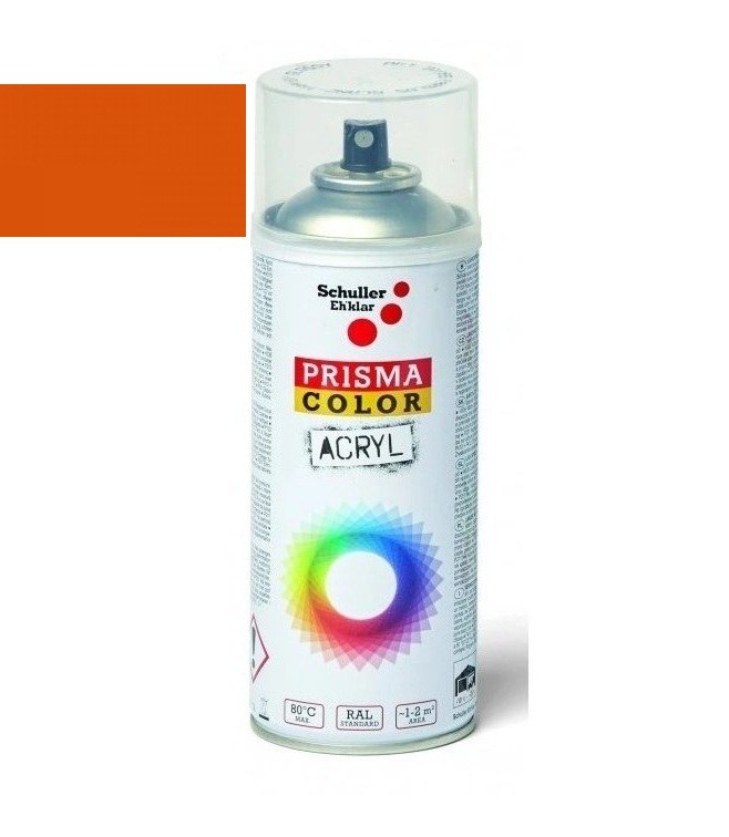 Sprej PRISMA COLOR RAL 2009 dopravní oranžová - Vybavení pro dům a domácnost Mazadla, spreje, lepidla