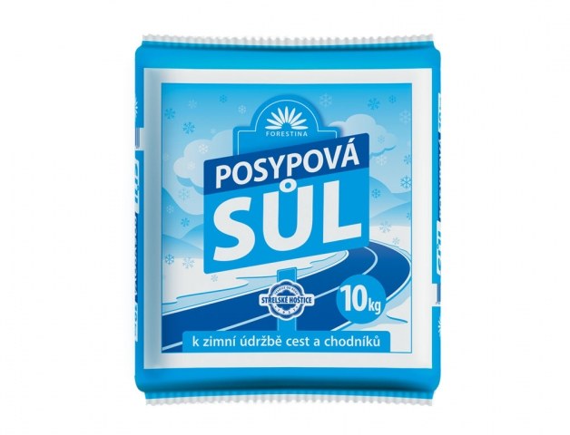 Sůl posypová 10 kg Forestina - Pomůcky ochranné a úklidové Pomůcky úklidové Pomůcky úklidové - ostatní
