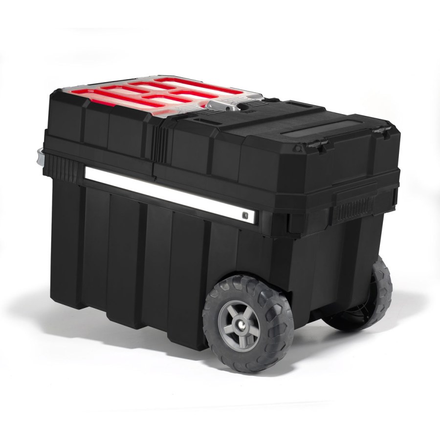 Kufr na nářadí s kolečky MASTERLOADER 62x38x42 cm černý - Nářadí ruční a elektrické, měřidla Nářadí ruční Boxy, kufry, skříňky na nářadí