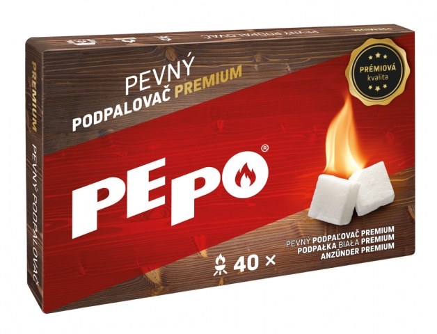 Podpalovač Pe-Po PREMIUM 300g tuhý parafín - Vybavení pro dům a domácnost Grily, krby, kamna a příslušenství